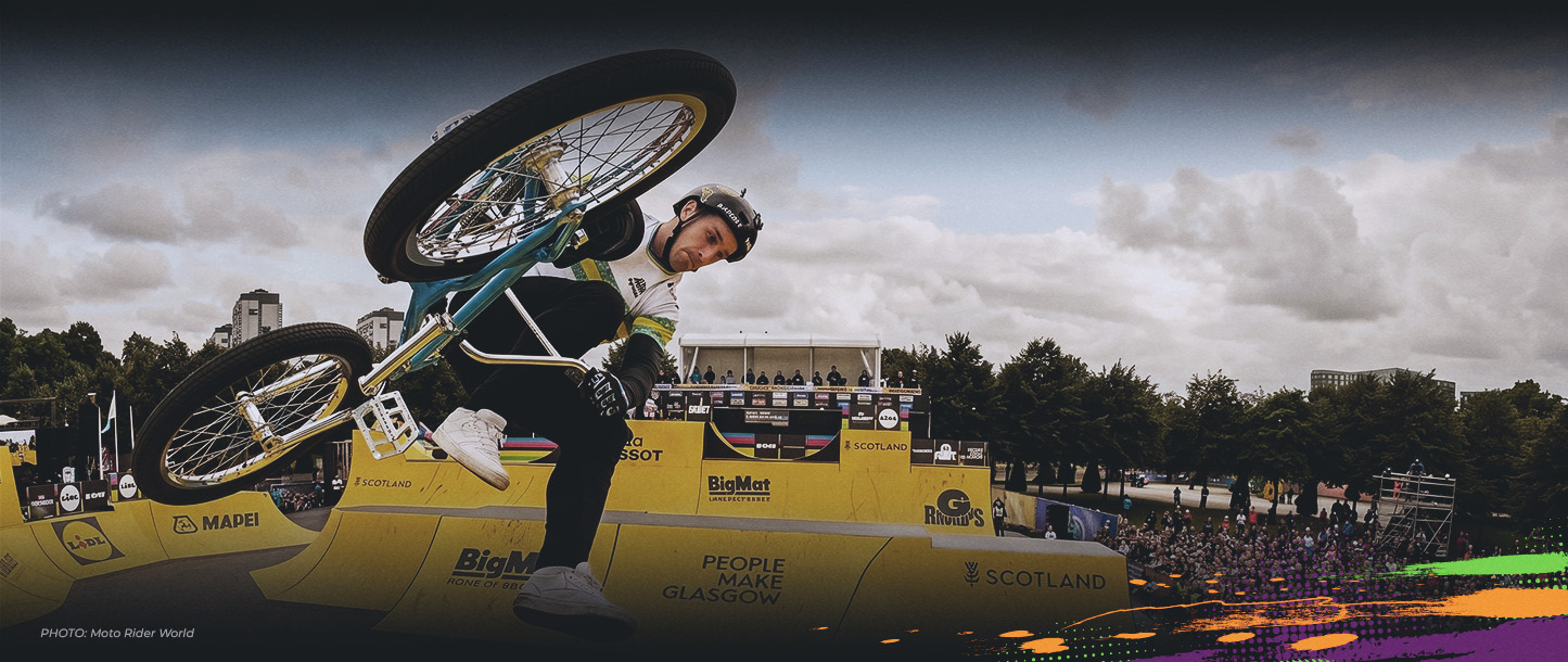 BMX Rider With A Unique Identity